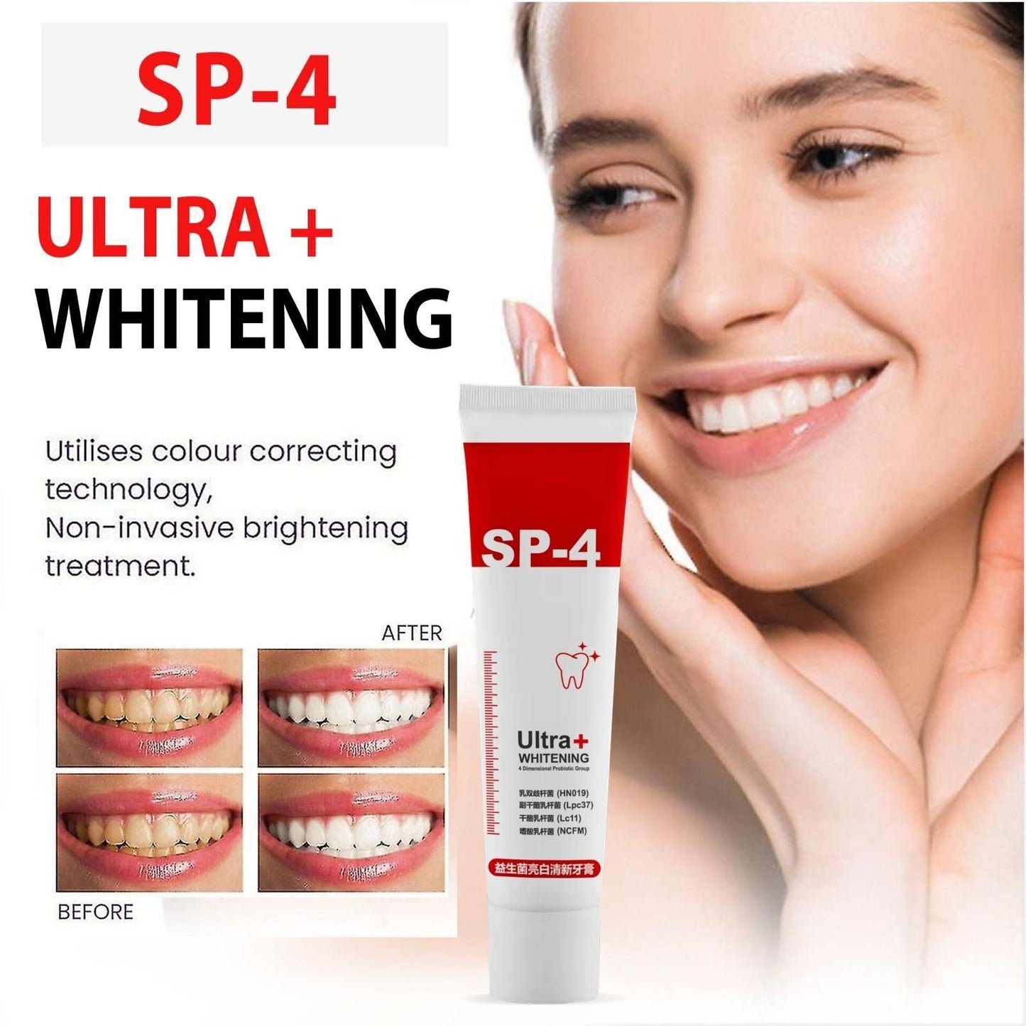 Probiotic Teeth Whitening Toothpaste |💥SALE FLAT 50% OFF💥