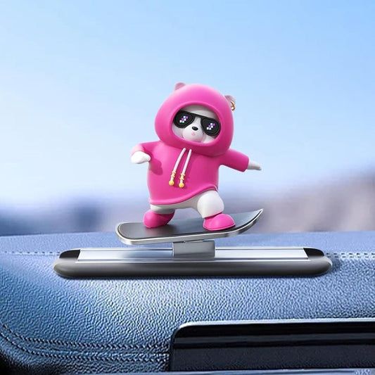 Sliding Panda - Dynamic Motion Car Dash Accessory |🔥FLAT 50% SAVING🔥